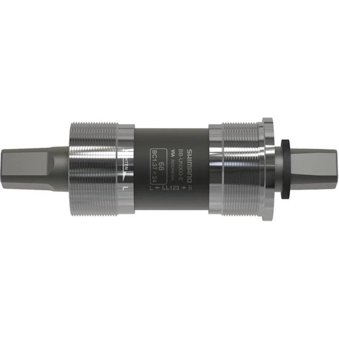 Каретка SHIMANO UN300, E-type, 68/122,5(123LL), без болтов, индивидуальная упаковка EBBUN300EB23X